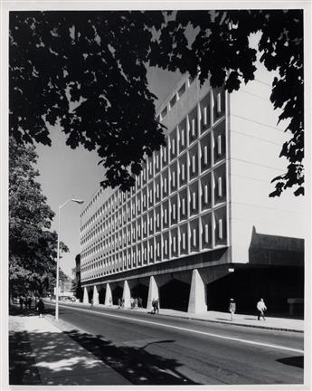 (ARCHITECTURE / MARCEL BREUER.) Archive from a late office of the architectural team of Marcel Breuer and Hamilton Smith.